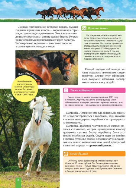 Енциклопедія. Спорт. Верховая езда (рос) - Зображення 8