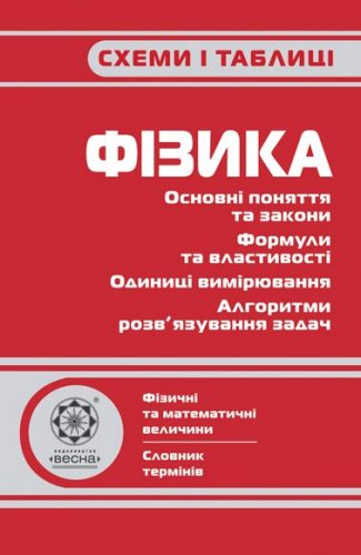 Схеми і таблиці. Фізика.