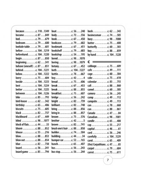 Словничок. Англійська мова 1400 слів (пустографка) 2019 - Зображення 8