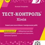 Тест контроль. Хімія 9 клас.