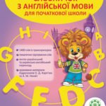 Словничок з англійської мови для початкової мови.