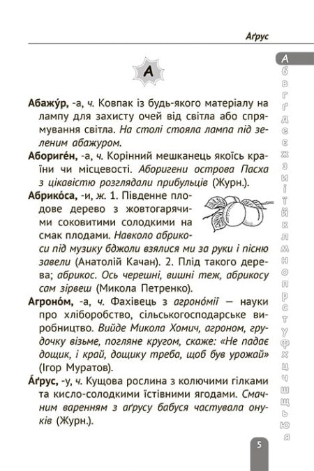 тлумачний словник_2020_БЛОК_печать-5 Тлумачний словник 1-4 класи. Новий правопис. - Зображення 5