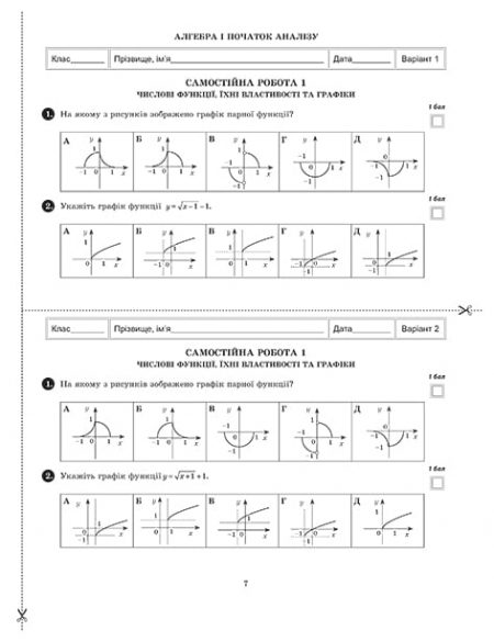 Тест-контроль Математика 10 кл. Зошит для самостійних і контр. робіт+ безкоштовне календарне планування - Зображення 4