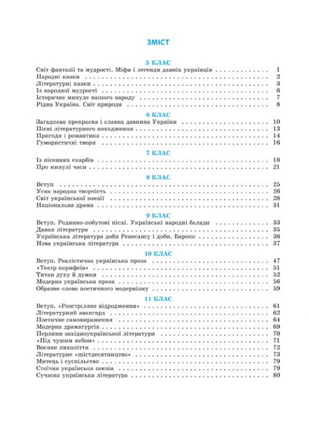 Інтерактивний довідник Українська література 5-11кл + онлайн тести +Q  код - Зображення 2