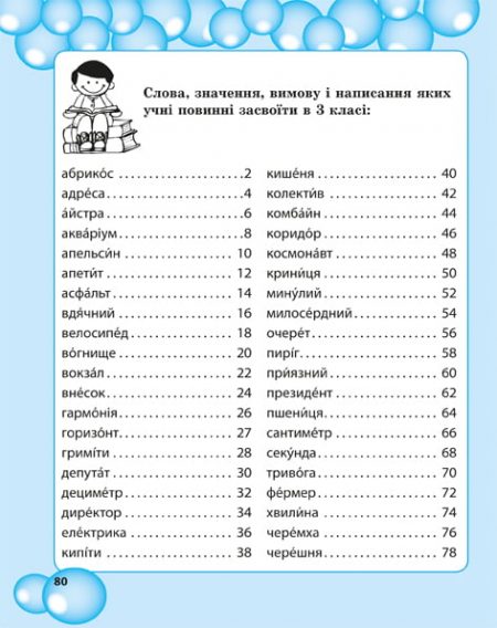 Робота з словниковими словами в 3кл. НУШ - Зображення 9