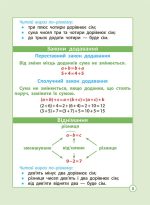 Діагностика на відмінно. Шпаргалка з математики. Початкова школа. - Зображення 5
