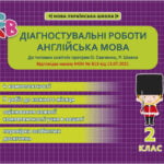 Діагностувальні роботи. Англійська мова 2 клас.