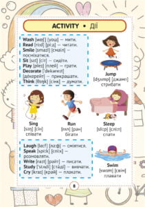 Англо-український візуальний словник в малюнках для початкової школи (с транслітерацією) - Зображення 10