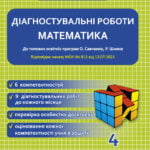 Діагностувальні роботи. Математика 4 клас.