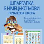 Діагностика на відмінно. Шпаргалка з німецької мови. Початкова школа. НУШ