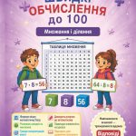 Швидкі обчислення до 100 ( множення і ділення)